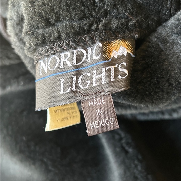 Vintage Nordic Lights Reversible Oversized Faux Fur Coat Size Medium flaw - Picture 11 of 16